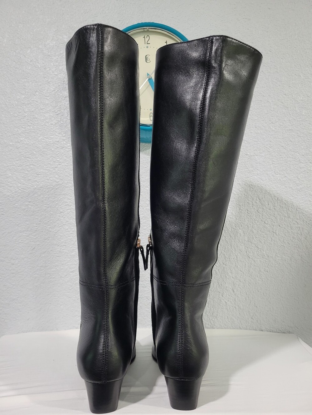 Madewell The Lexie Tall Boot Size 9 NX079 Black New - Picture 9 of 10